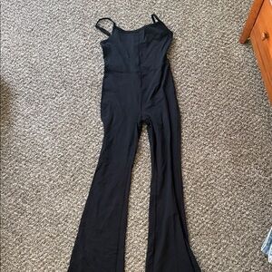 Chic Athletic Black Women's Jumpsuit